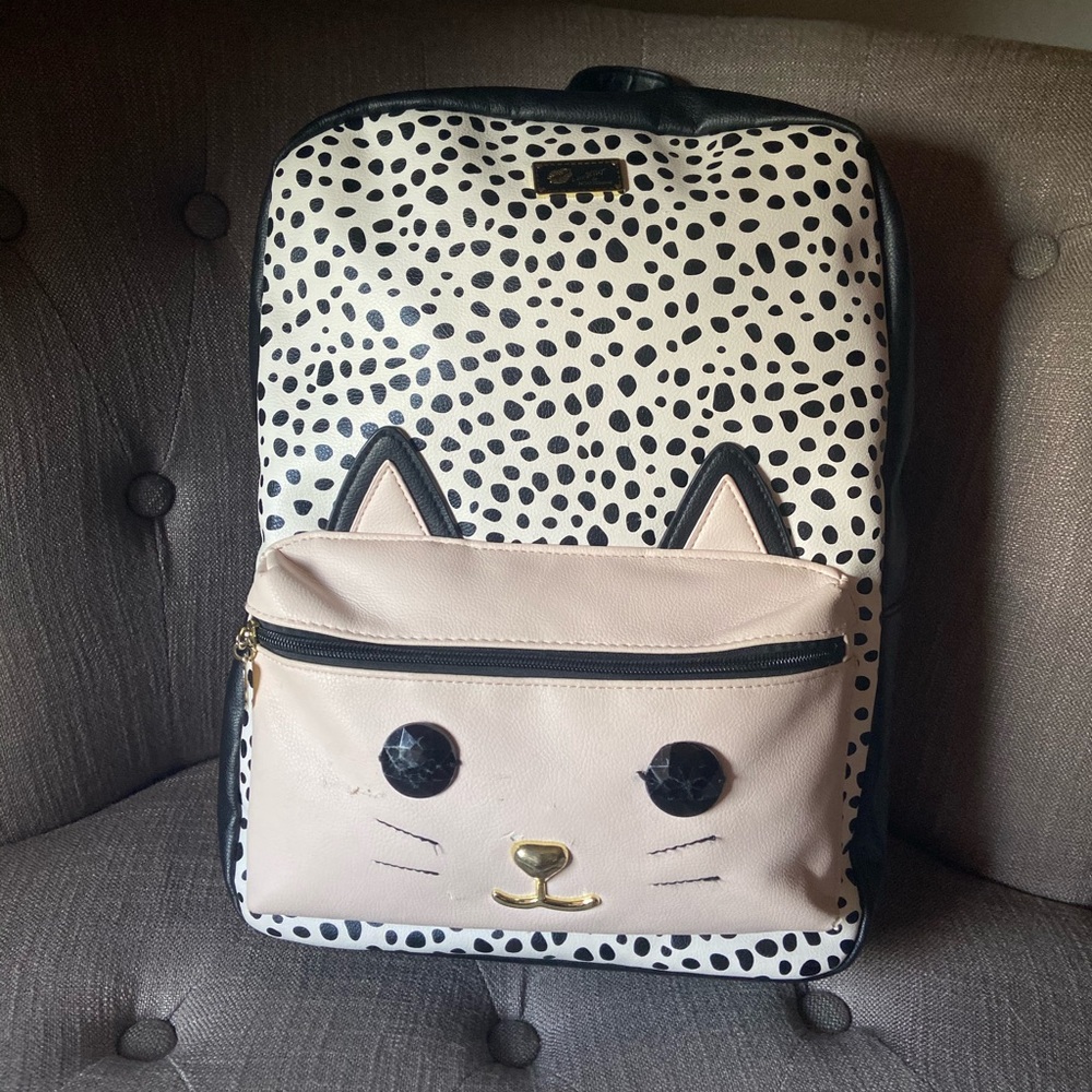Betsey Johnson Kitty Backpack